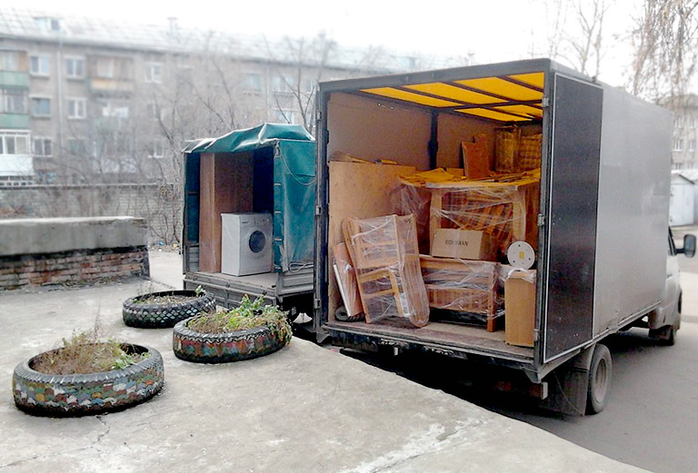 Доставка домашнии вещей на газели догрузом из Нижнего Новгорода в Хабаровск