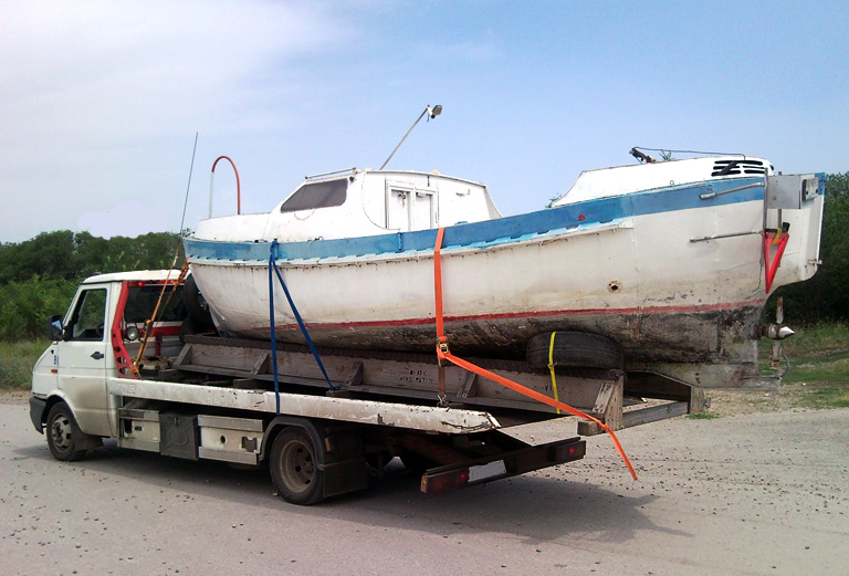 Сколько стоит транспортировка катера  из Самары в Клин