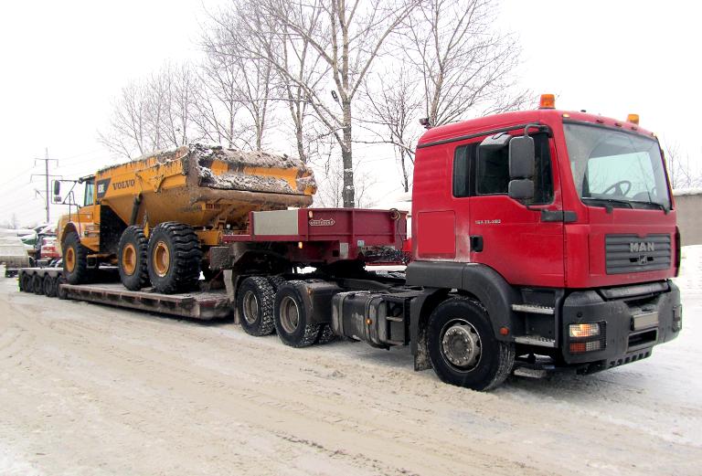 Доставка грузовика  из Нижнего Новгорода в Якутск